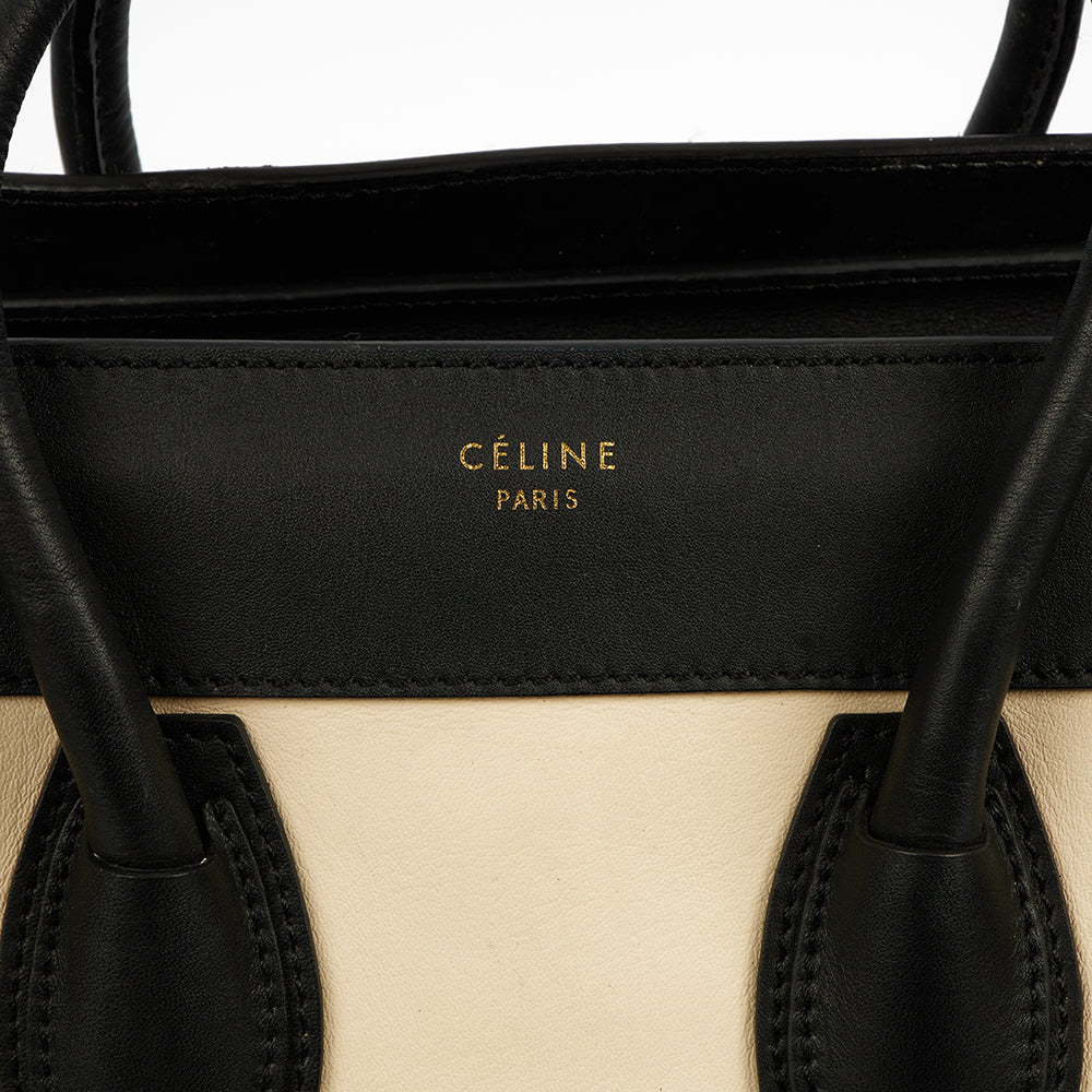 Celine Tote Luggage - Micro in Multi, Leather
