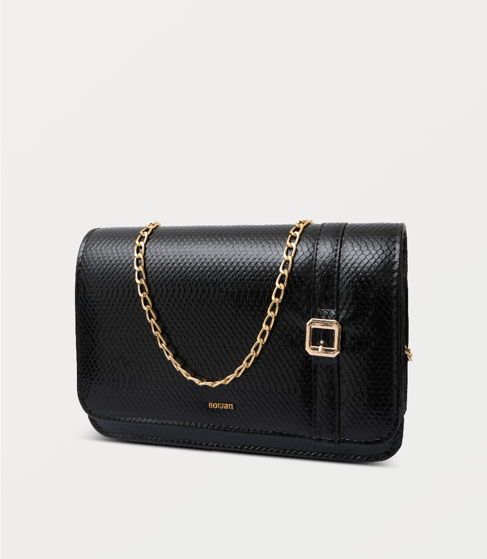 Women Boxy Bag-BLACK