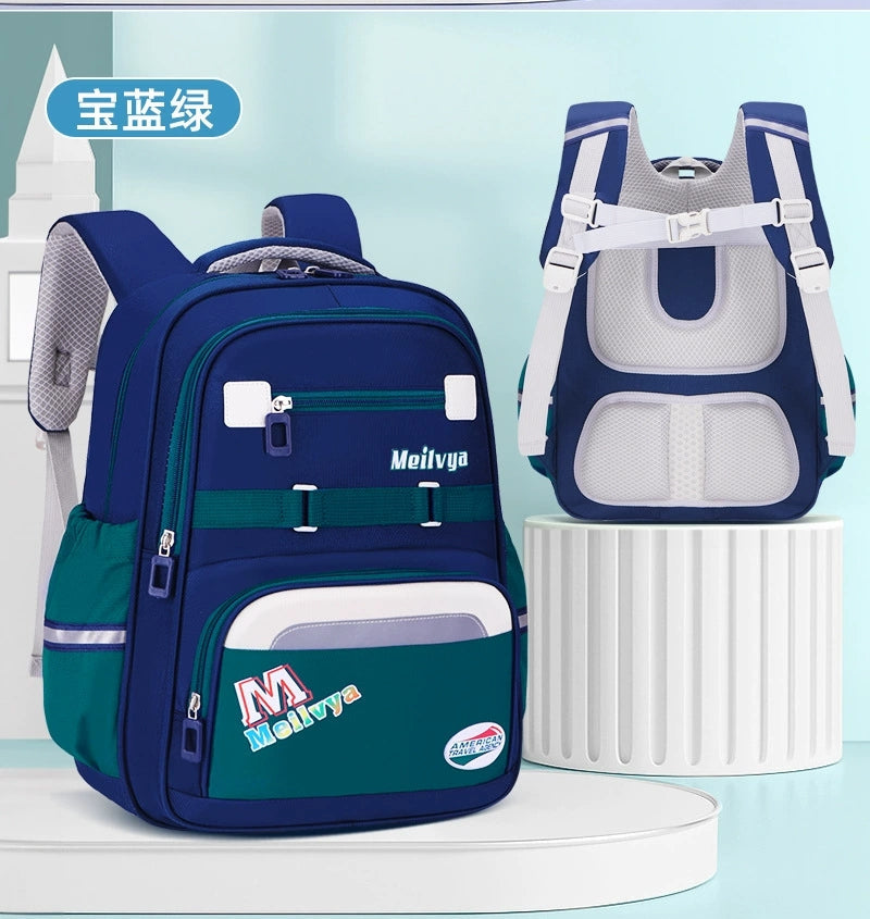 Premium Kids Backpack – Durable & Spacious School Bag for Little Explorers | Trendy & Comfortable ( Best For Playgroup to 3rd Class)