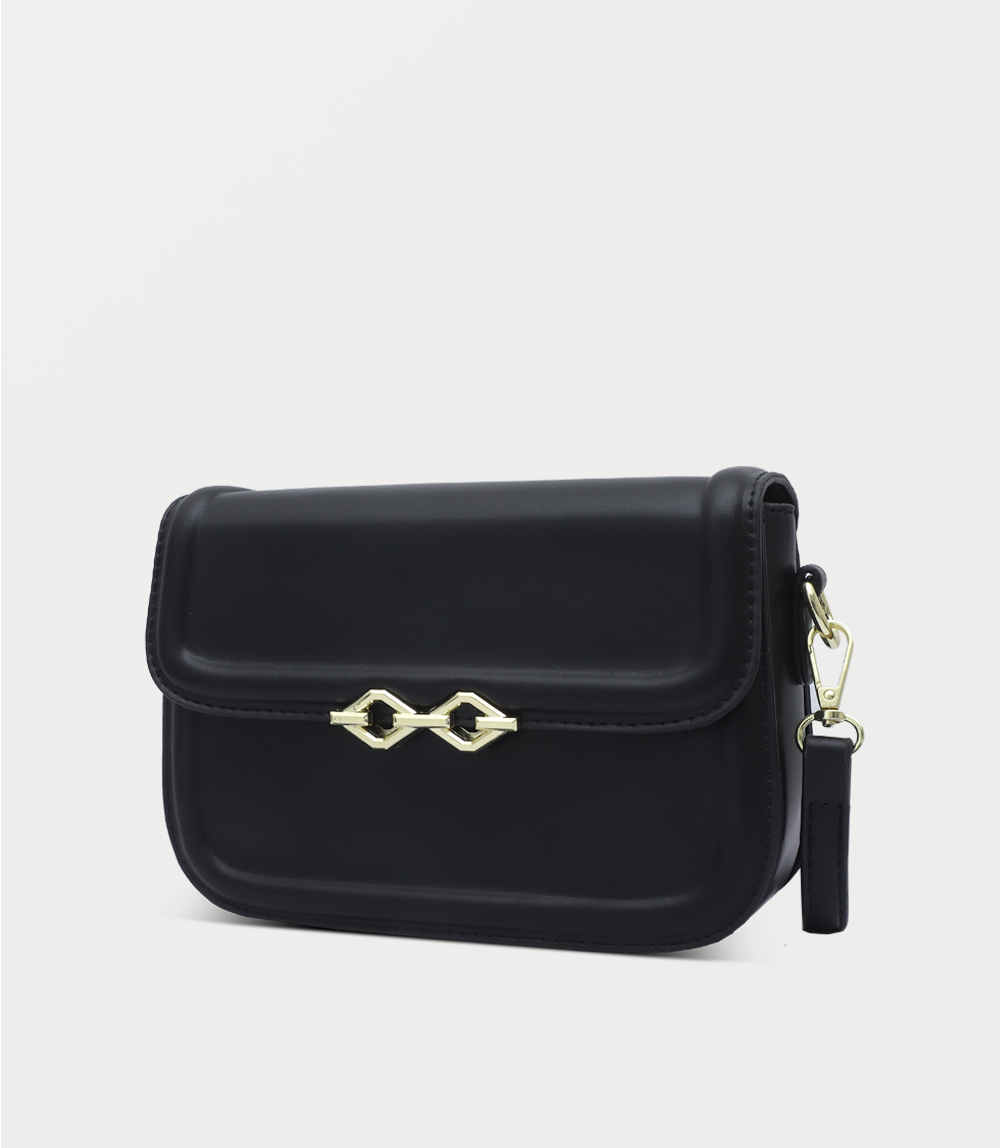 Women Boxy Bag-BLACK