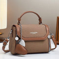 New Trendy Single-Shoulder Bag, Soft Leather Women's Crossbody Bag, Lightweight Women's Bag 292-6