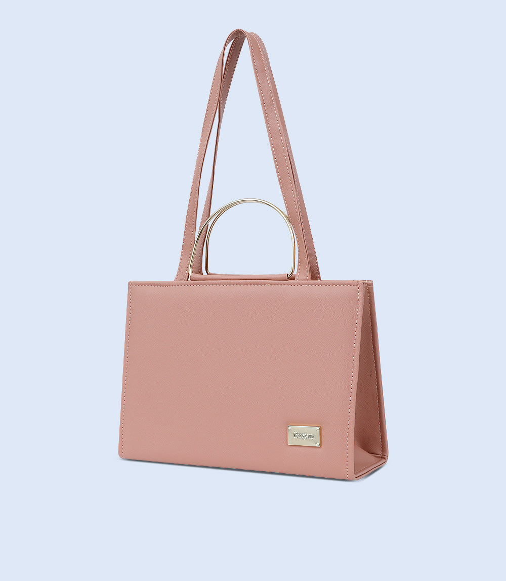 Women Boxy Bag-TEA PINK