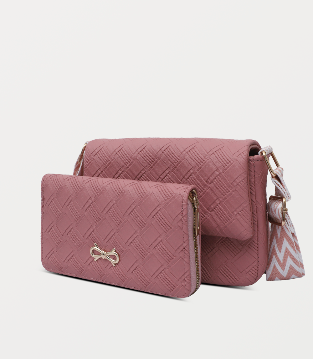 Women Boxy Bag-PURPLE
