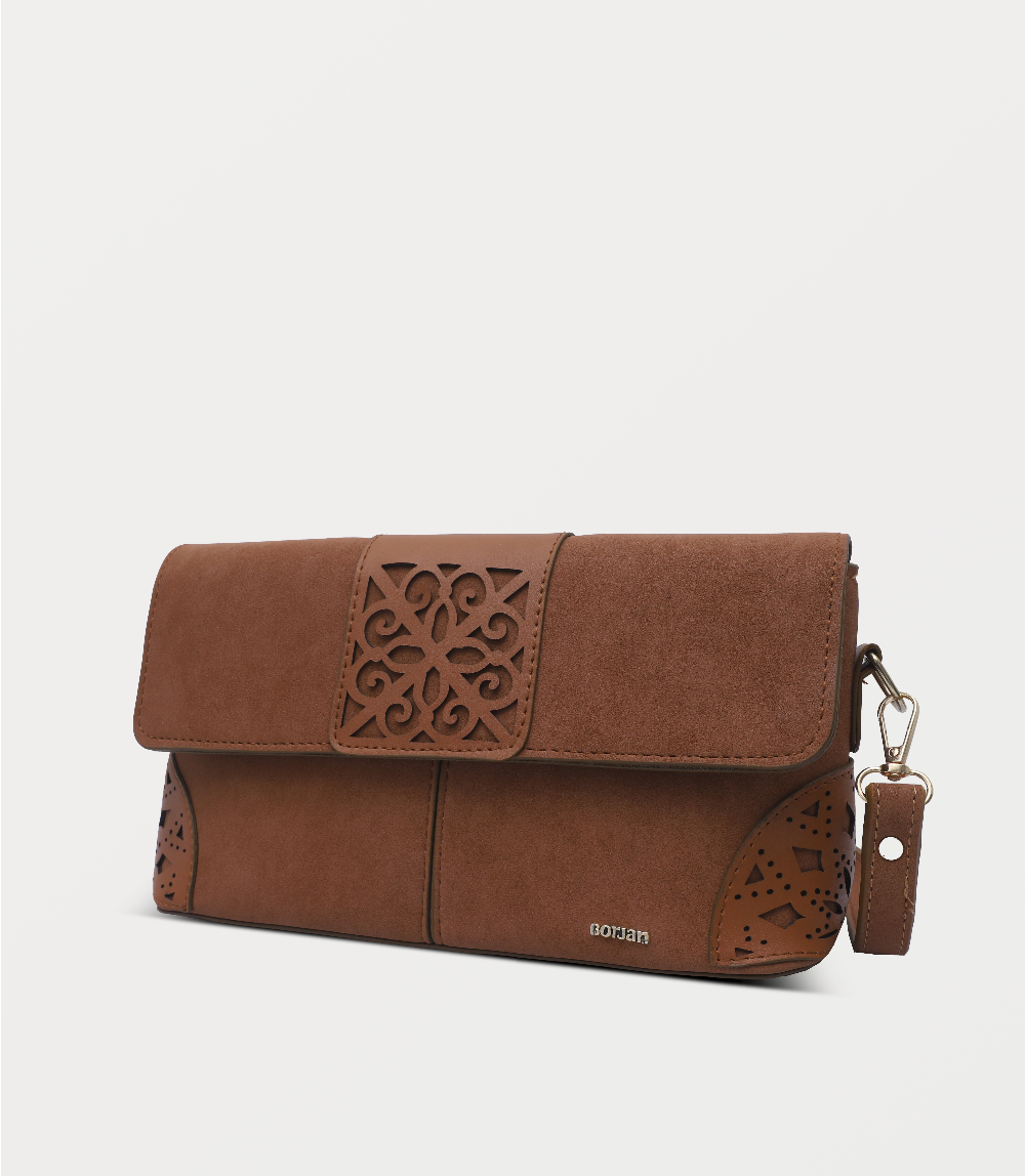 Women Boxy Bag-TAN