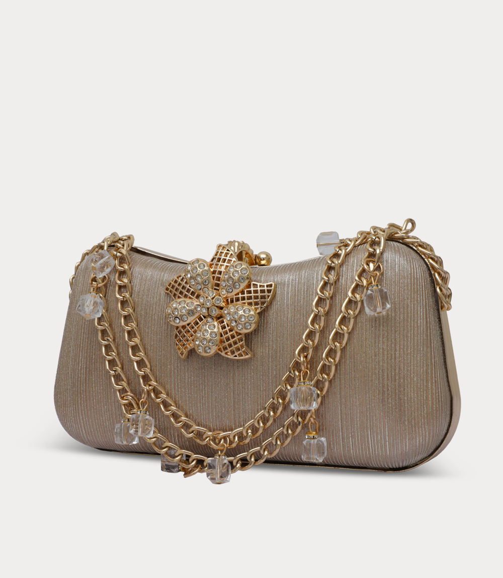 Women Clutch-GOLDEN