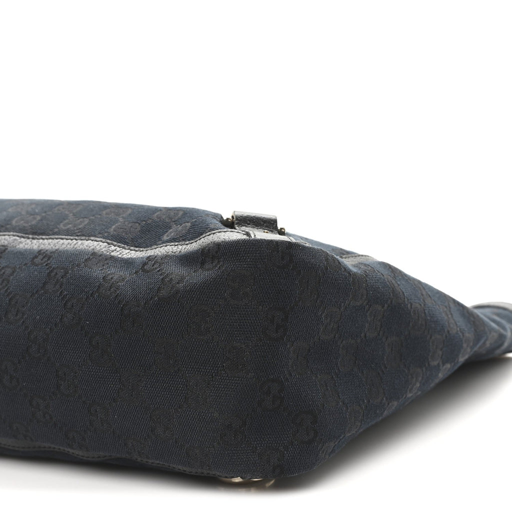 Monogram Large Abbey Tote Black