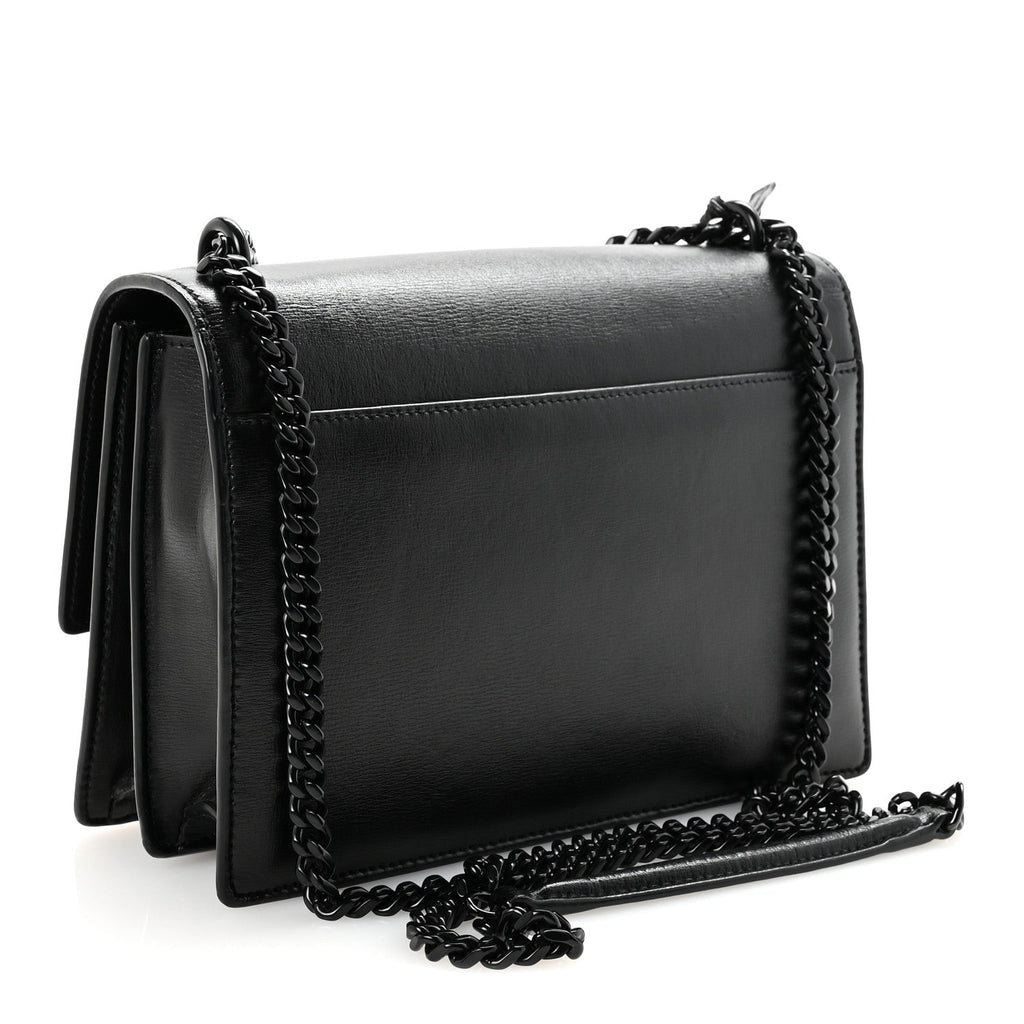 Calfskin Medium Monogram Monochrome Sunset  Black