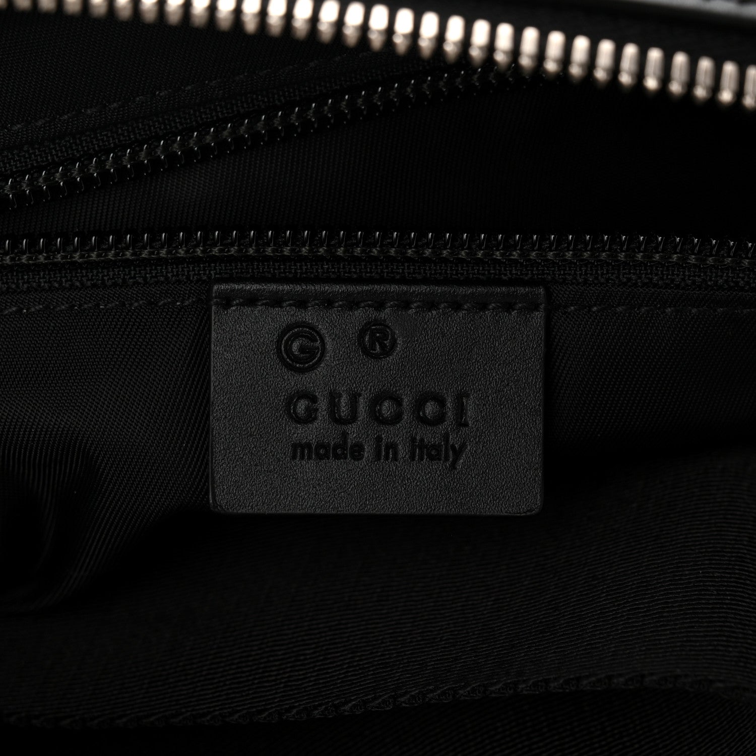 Techno Canvas Web Top Handle Shoulder Bag Black