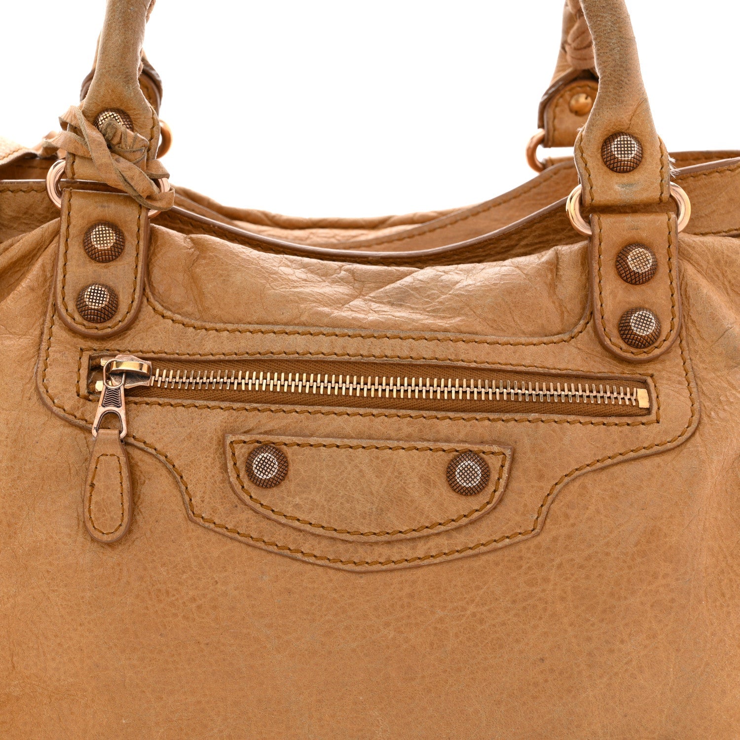 Agneau Giant 12 Rose Gold Hardware City Cumin
