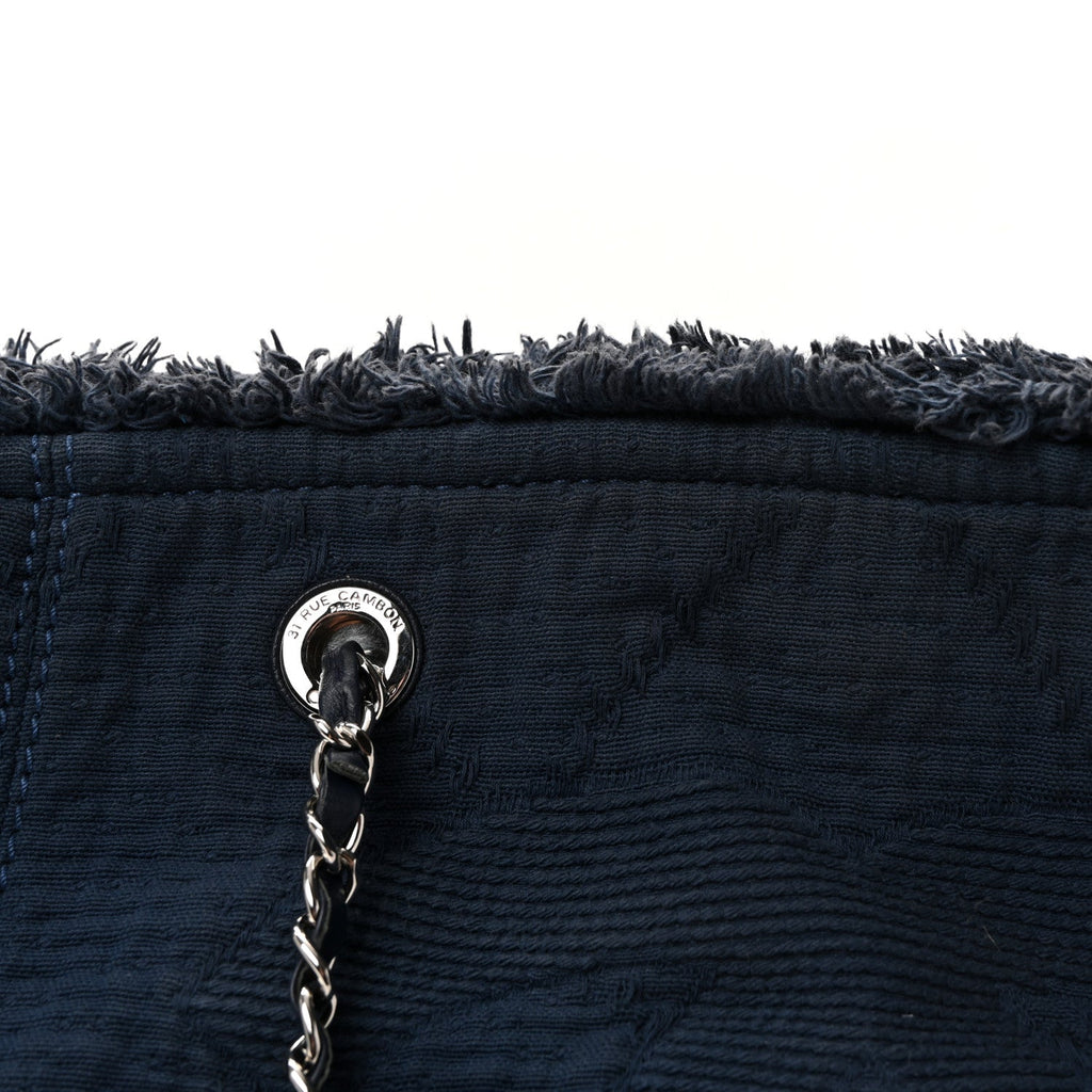 Canvas Small Double Face Tote Navy