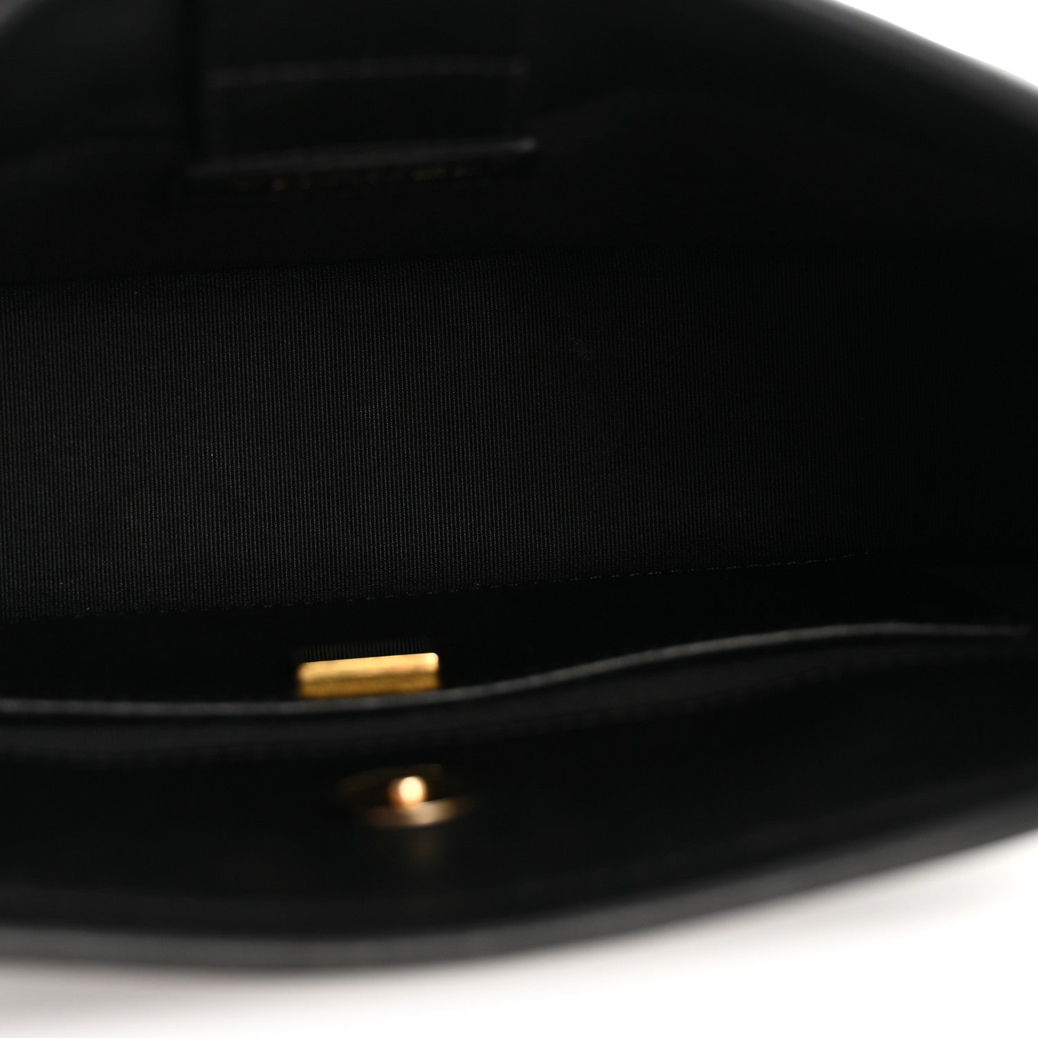 Calfskin Quilted Hobo Black