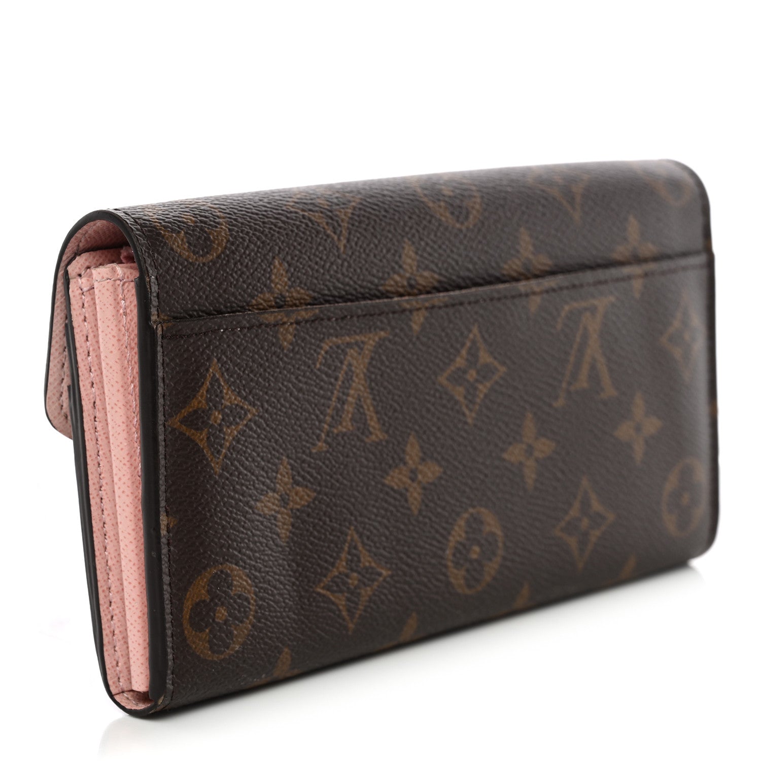Monogram Sarah Wallet NM Rose Ballerine