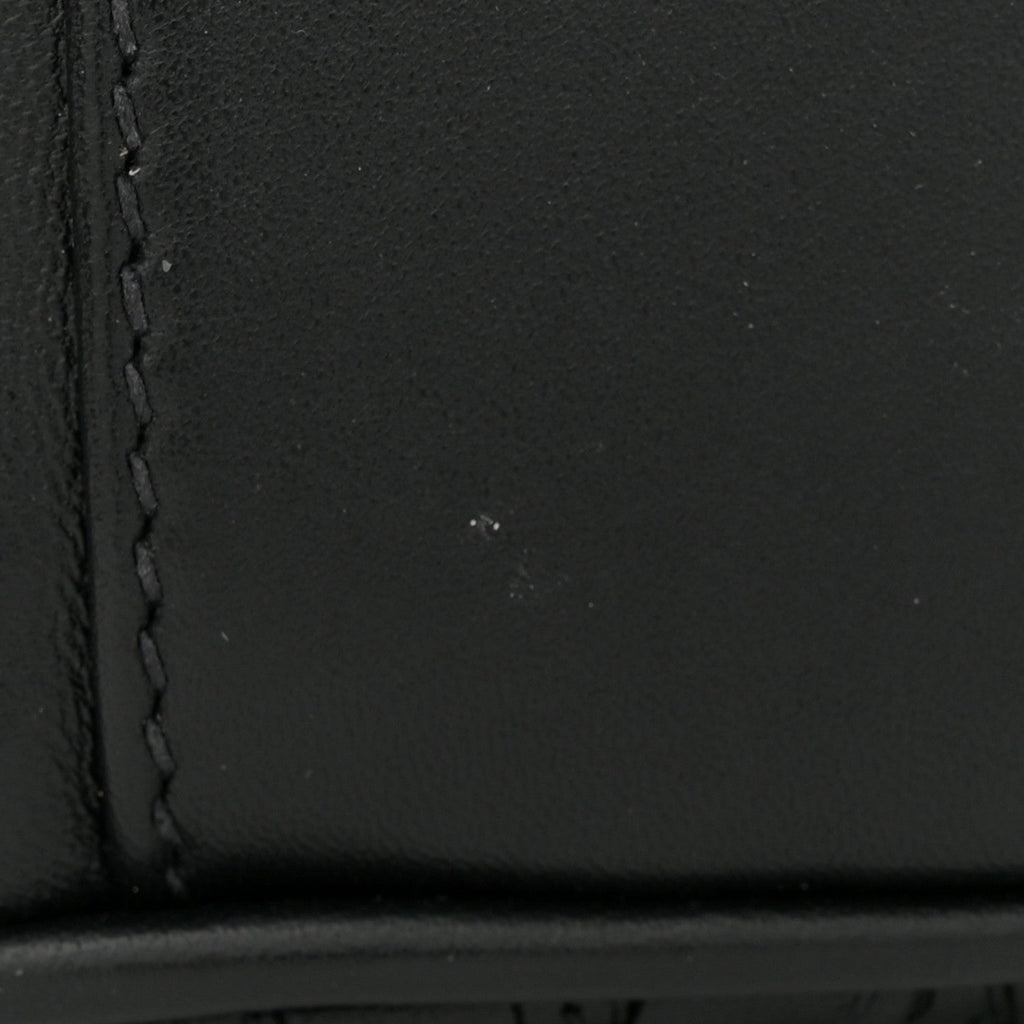 Nappa Matelasse Business Clutch Black