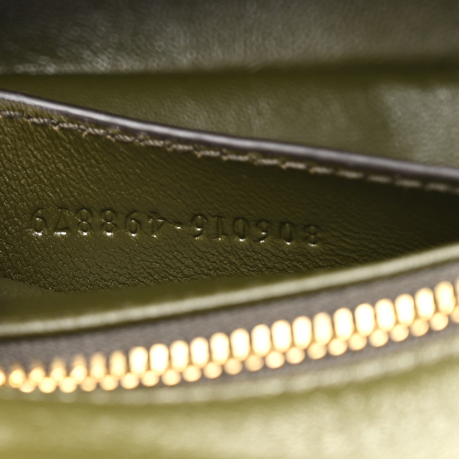 Lambskin Mini GG Milano Top Handle Shoulder Bag Green