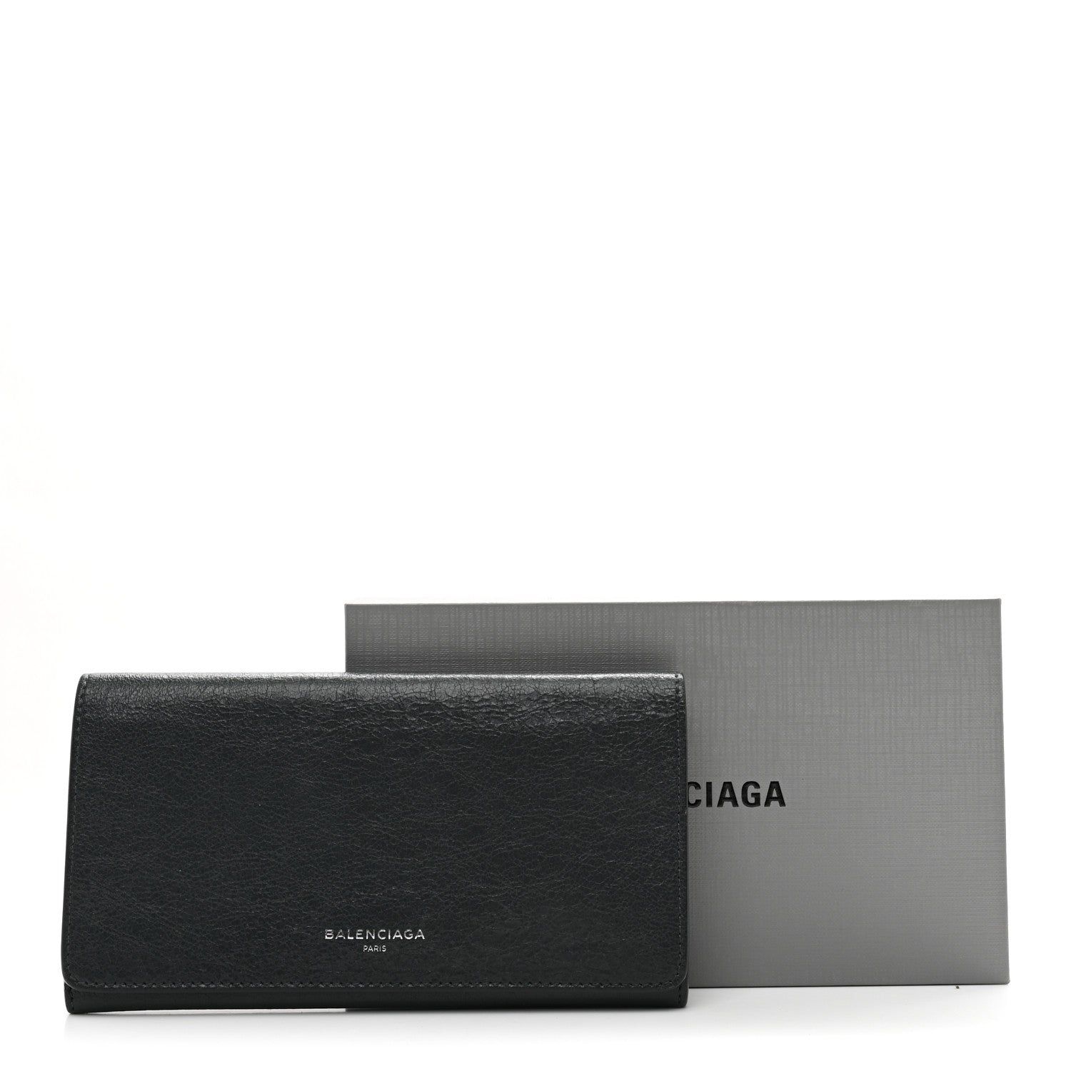 Agneau Arena Long Wallet Anthracite