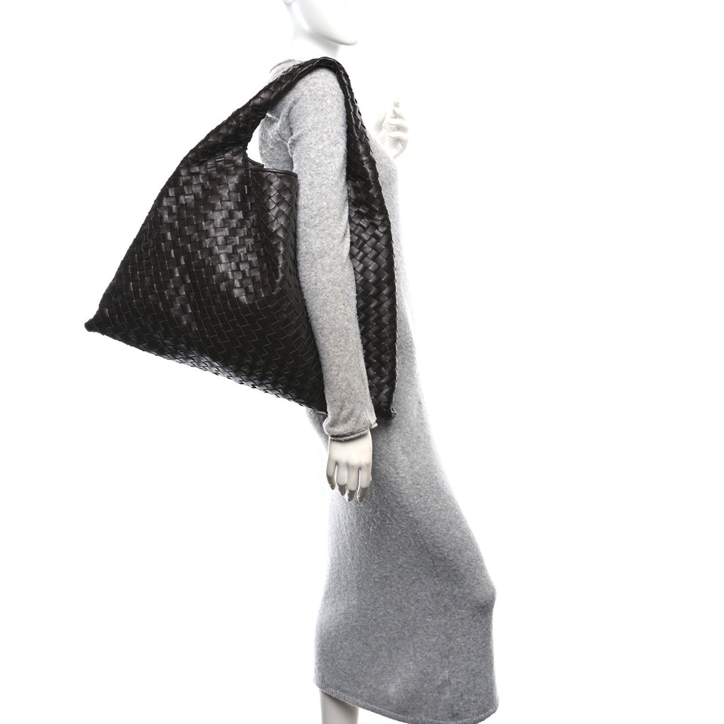 Calfskin Intrecciato Large Hop Fondant