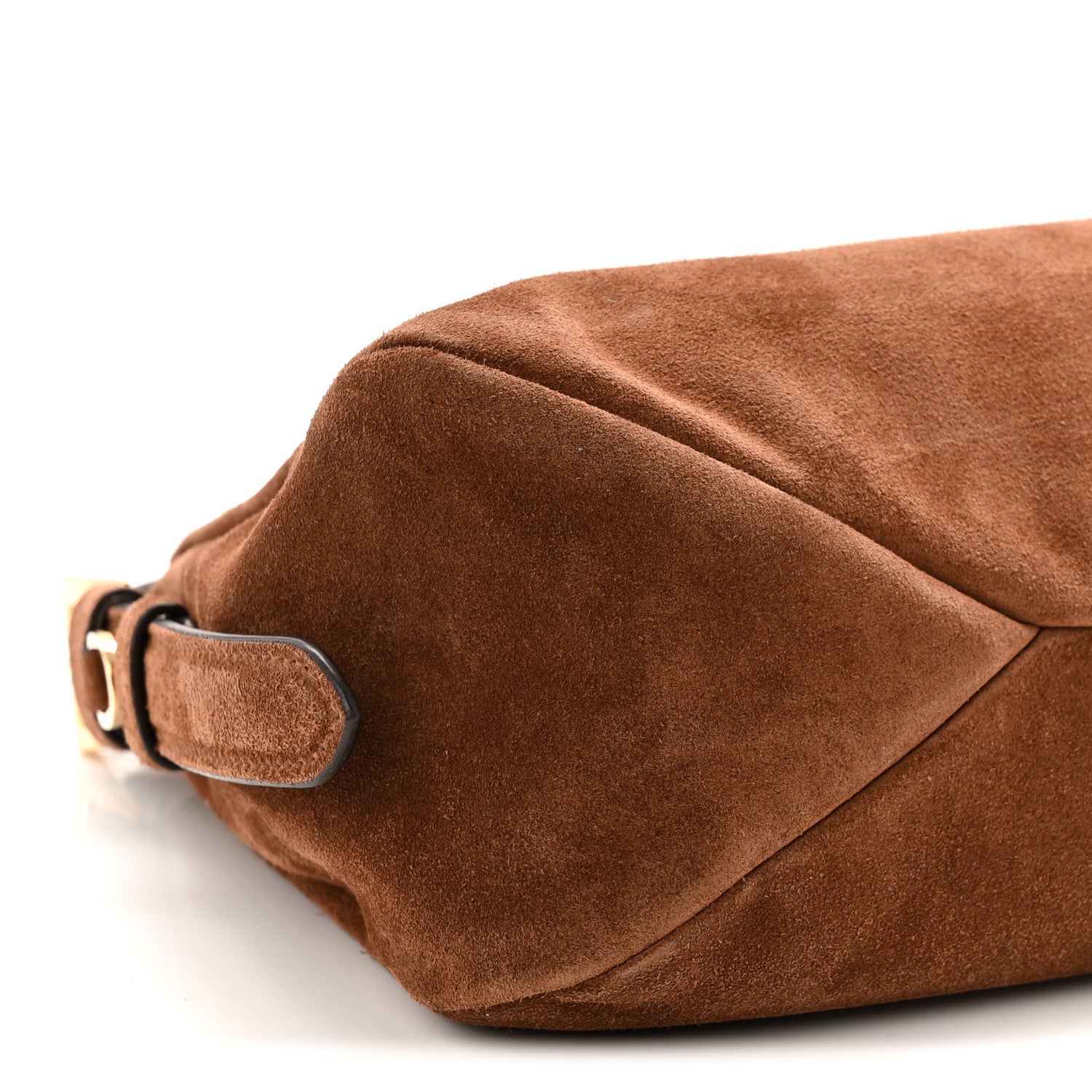 Scamosciato Suede Medium Aimee Shoulder Bag Cacao