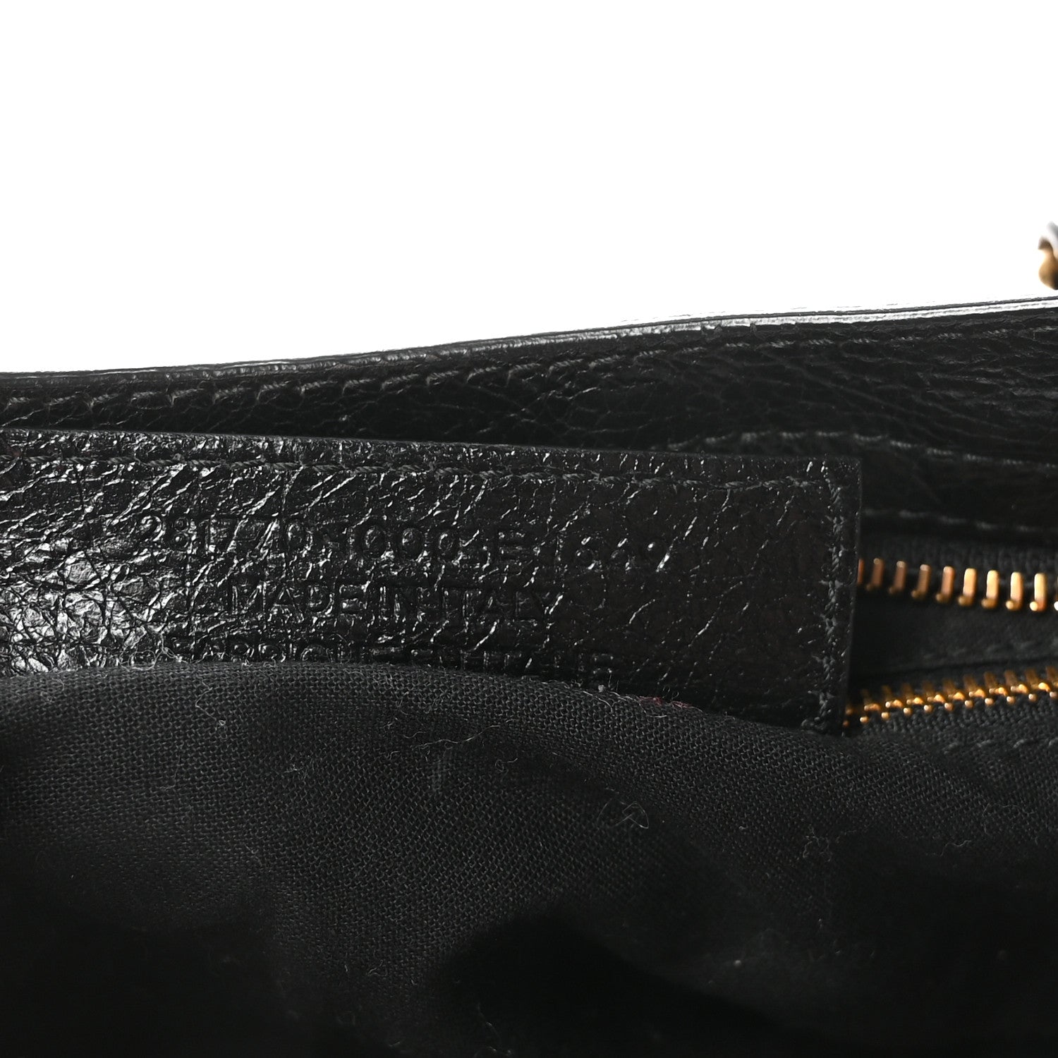 Agneau Giant 12 Gold Hardware City Black