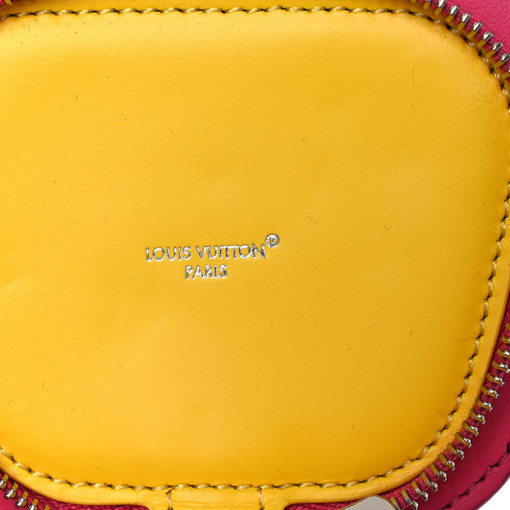 Monogram Crab Bag Charm Rose Pondichery