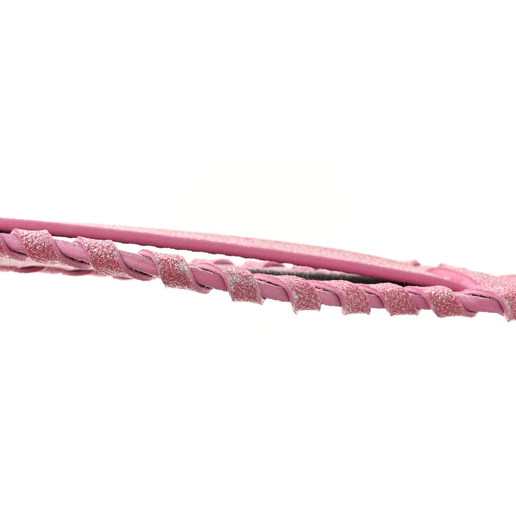 Sparkling Fabric Le Cagole Shoulder Bag XS Sweet Pink