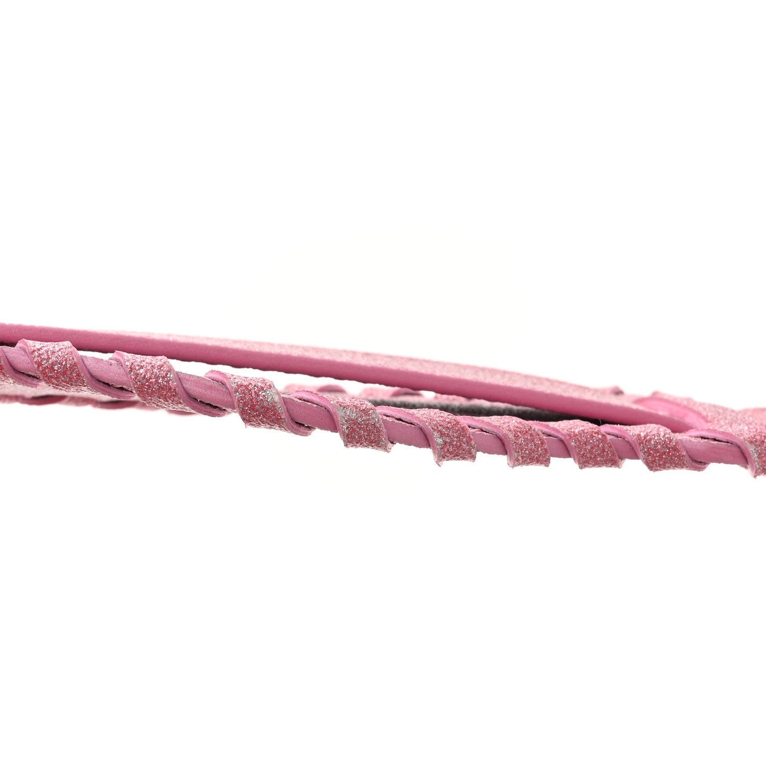 Sparkling Fabric Le Cagole Shoulder Bag XS Sweet Pink