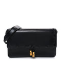 Box Tassel Shoulder Bag Black