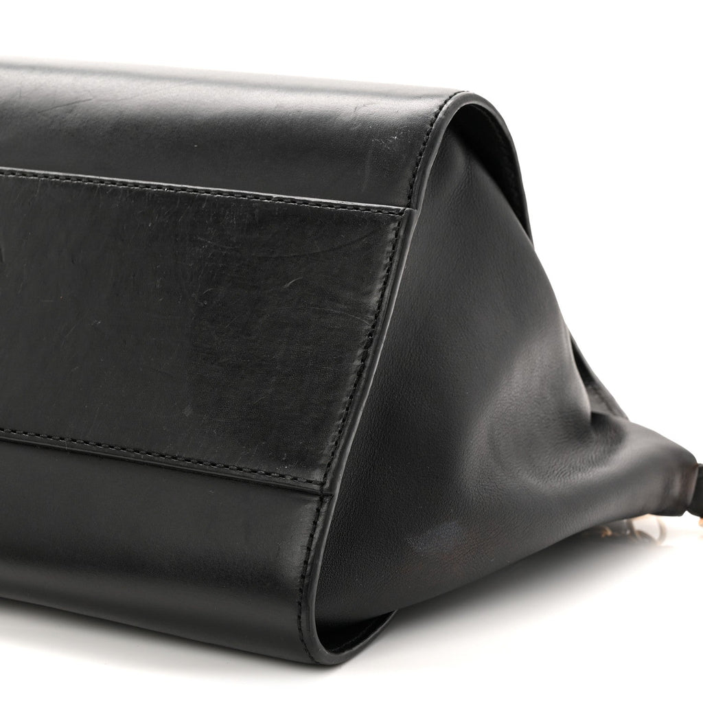 Calfskin Pelican Satchel Black