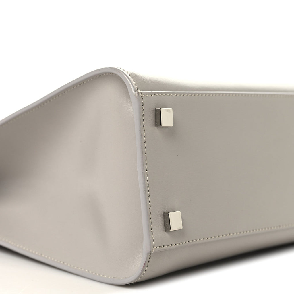 Calfskin Small Manhattan Shopper Tote Granite