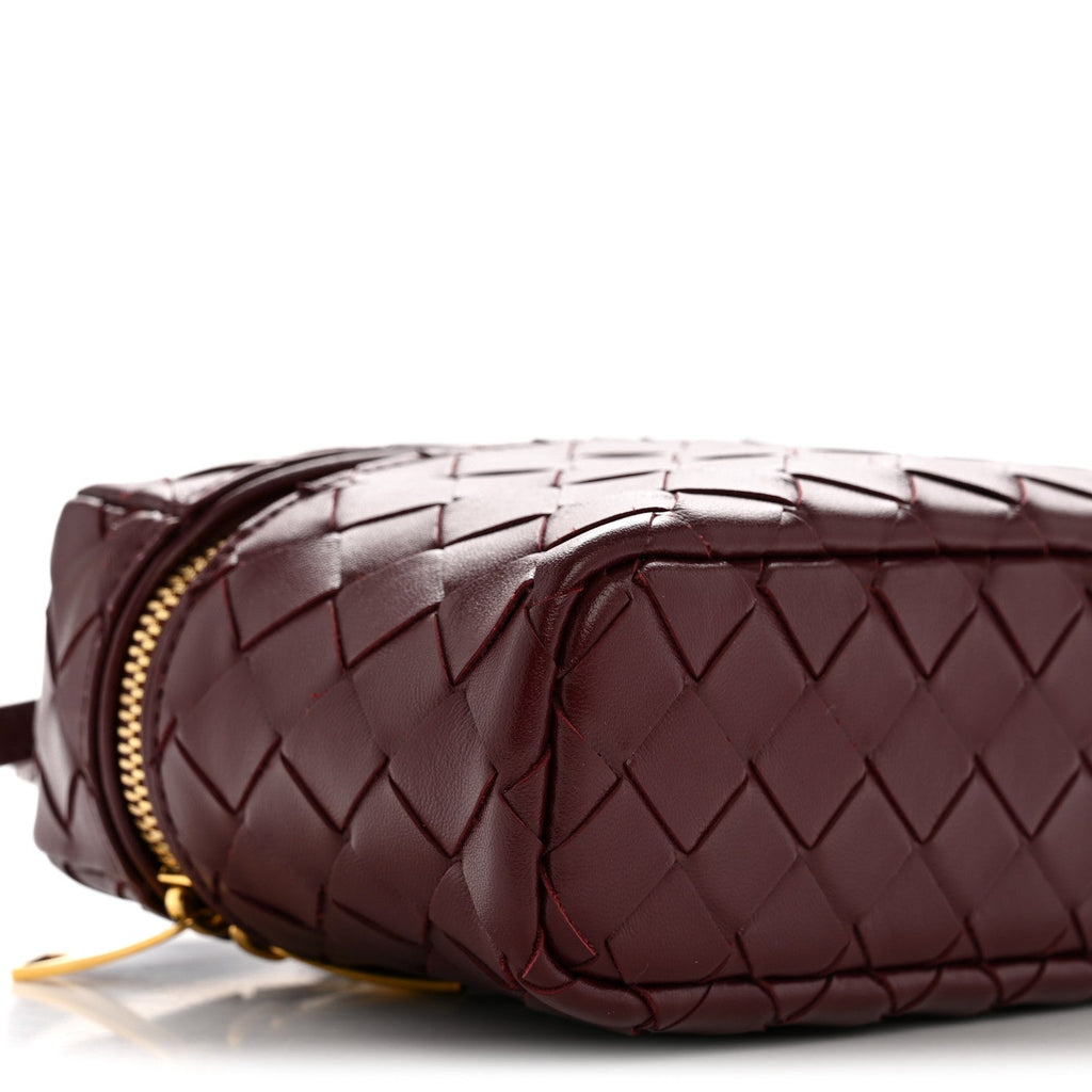 Nappa Intrecciato Bang Bang Vanity Case Barolo