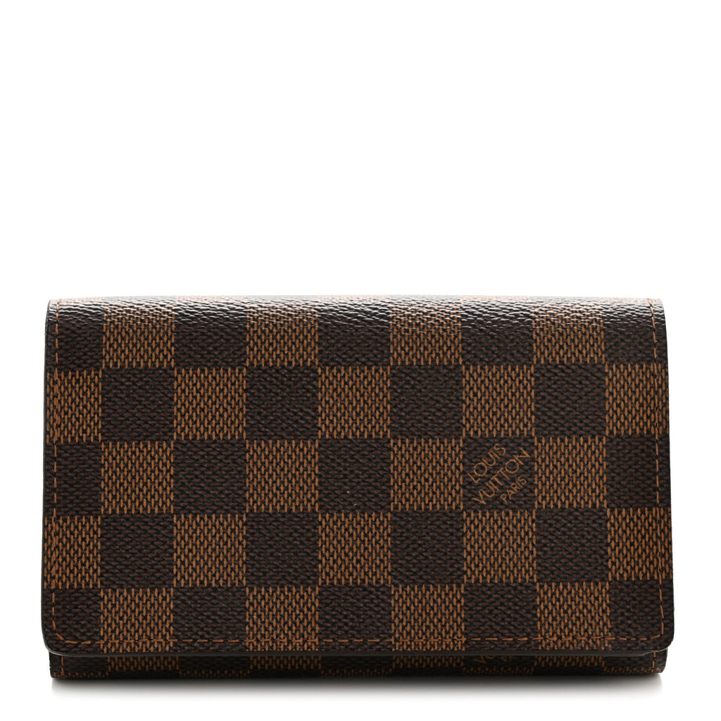 Damier Ebene Porte-Monnaie Billets Tresor Wallet