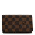 Damier Ebene Porte-Monnaie Billets Tresor Wallet