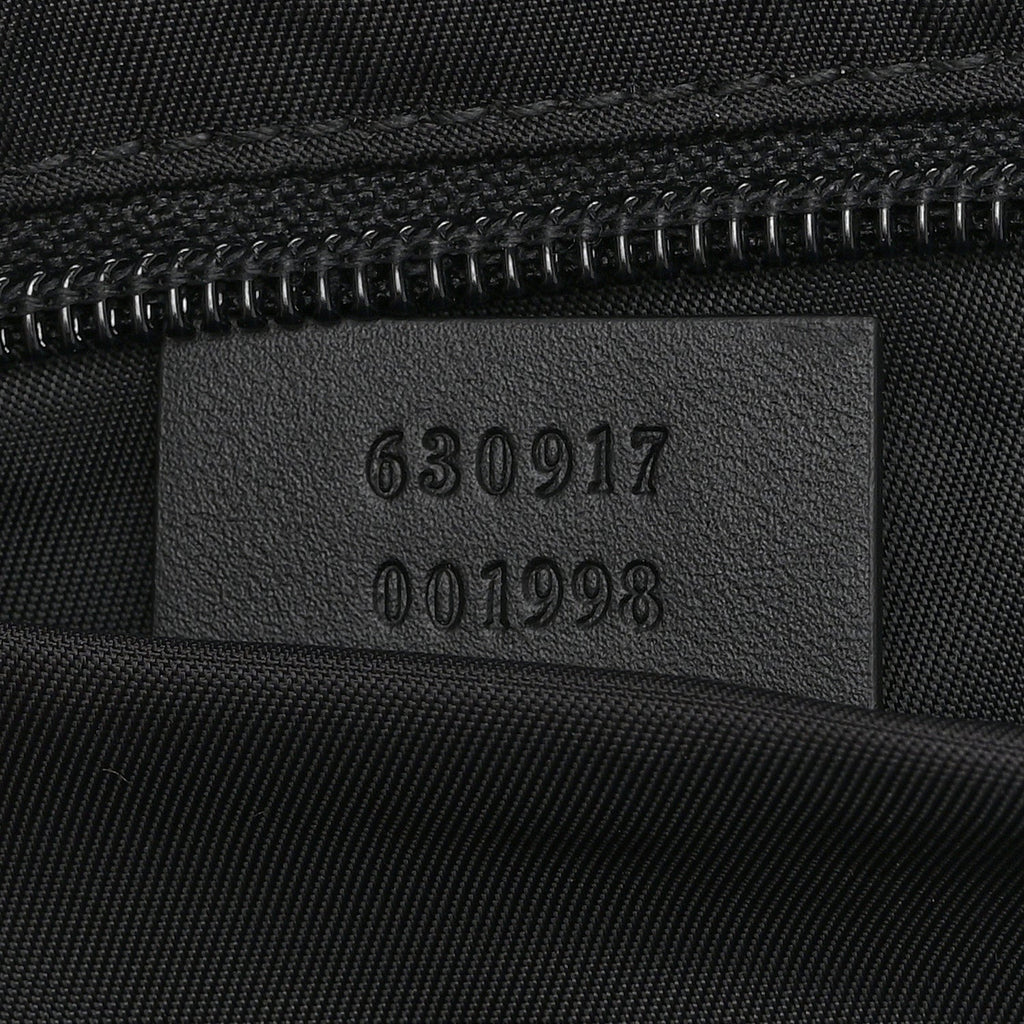 Techno Canvas Web Backpack Black