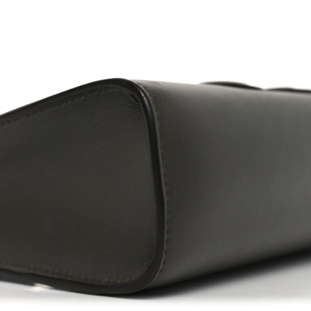 Smooth Calfskin Cuir Triomphe Shoulder Bag Dark Army