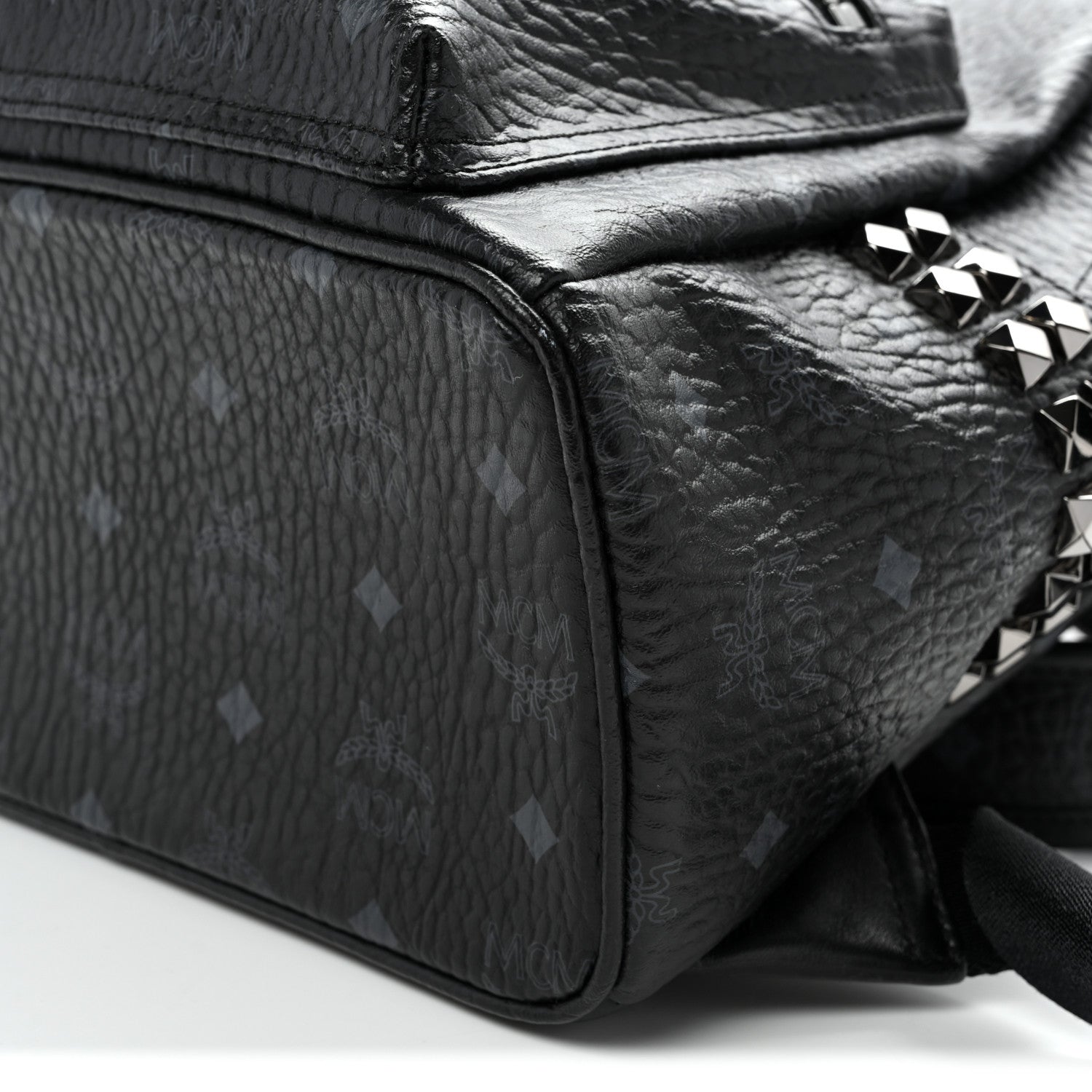 Visetos Small Side Stud Stark Backpack Black