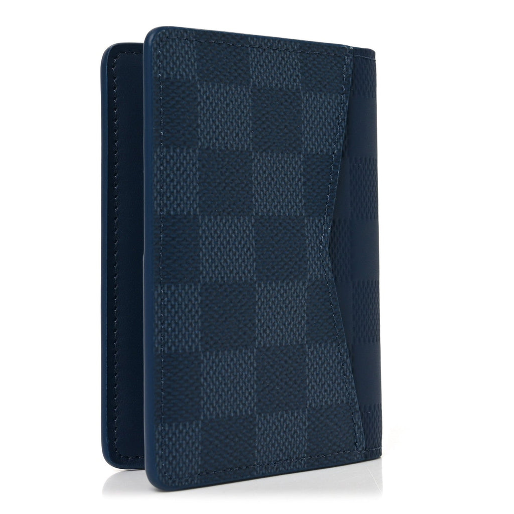 Damier Infini Pocket Organizer NM Bleu Sapphire