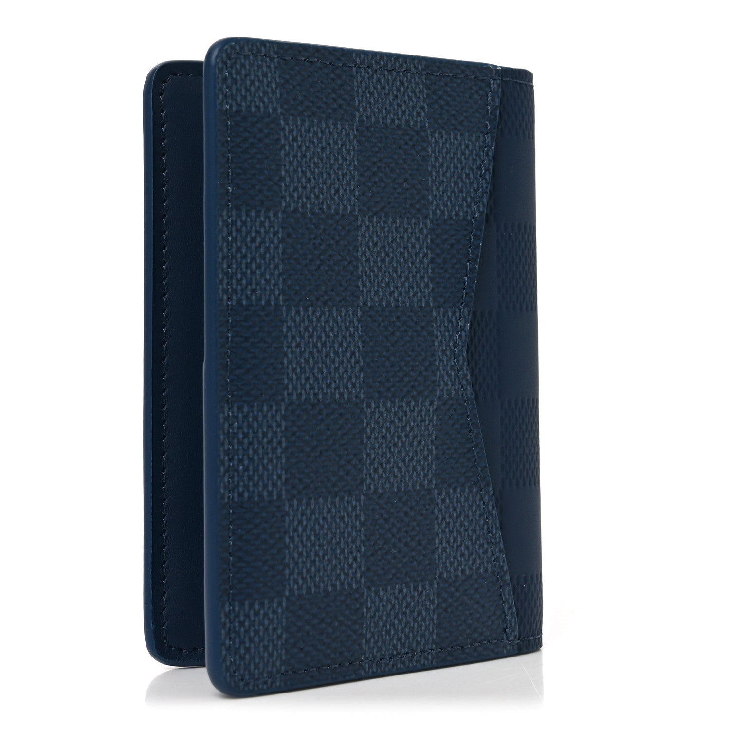 Damier Infini Pocket Organizer NM Bleu Sapphire