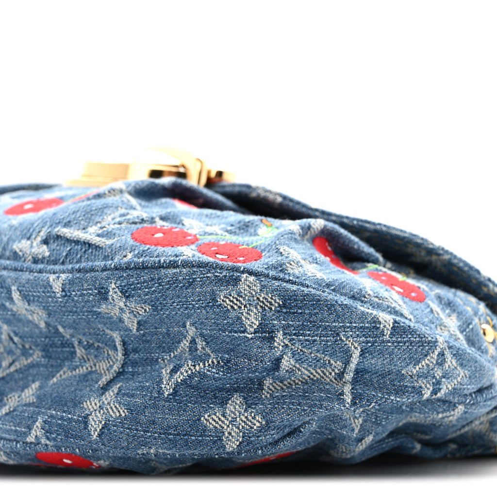LV X TM Monogram Denim Cerises Sunset