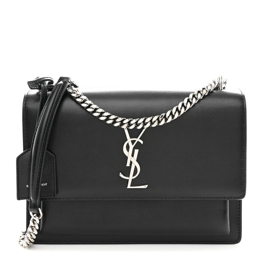 Calfskin Medium Monogram Sunset Black
