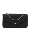 Empreinte Pochette Felicie Chain Wallet Black