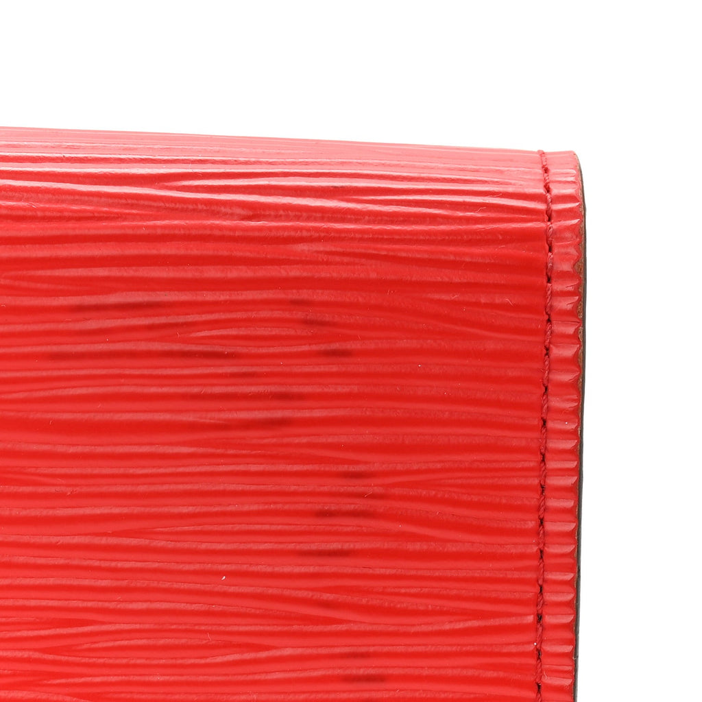 Epi Louise Wallet Coquelicot