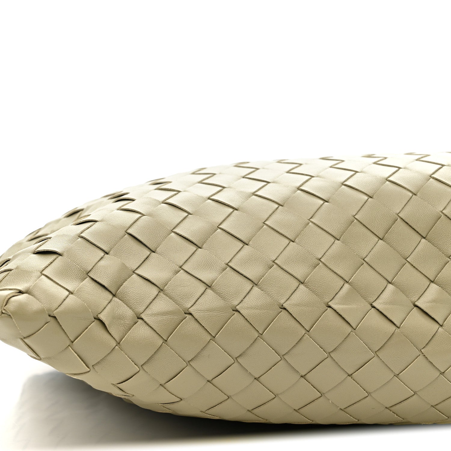 Calfskin Intrecciato Small Hop Travertine