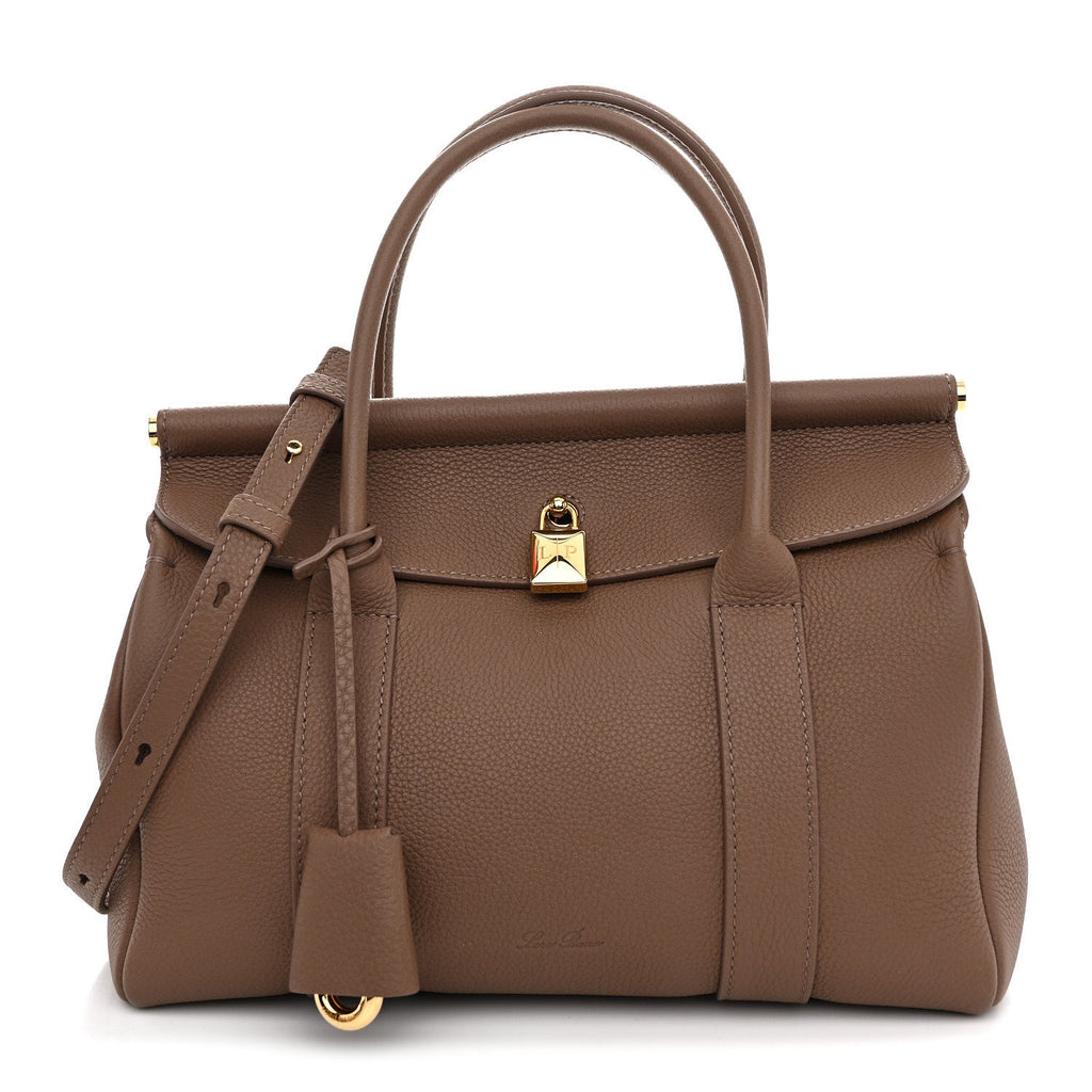 Grained Calfskin L25 Loom Bag Fossil