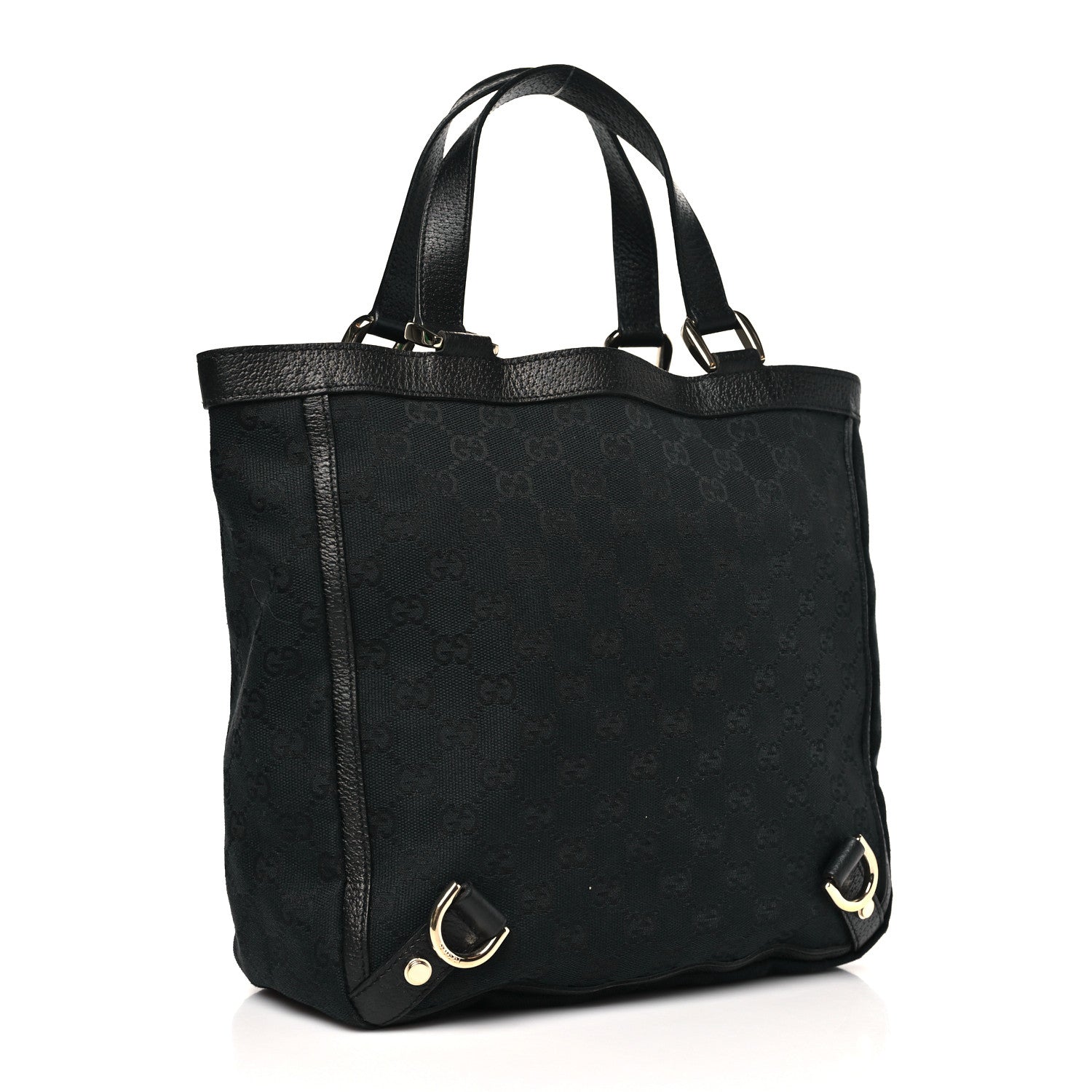 Monogram Small Abbey Tote Black