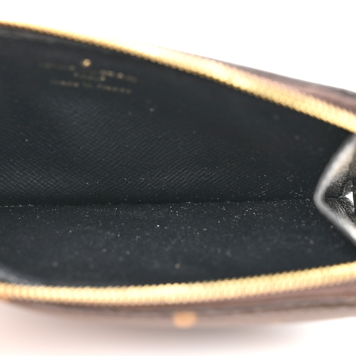 Monogram Recto Verso  Holder Black