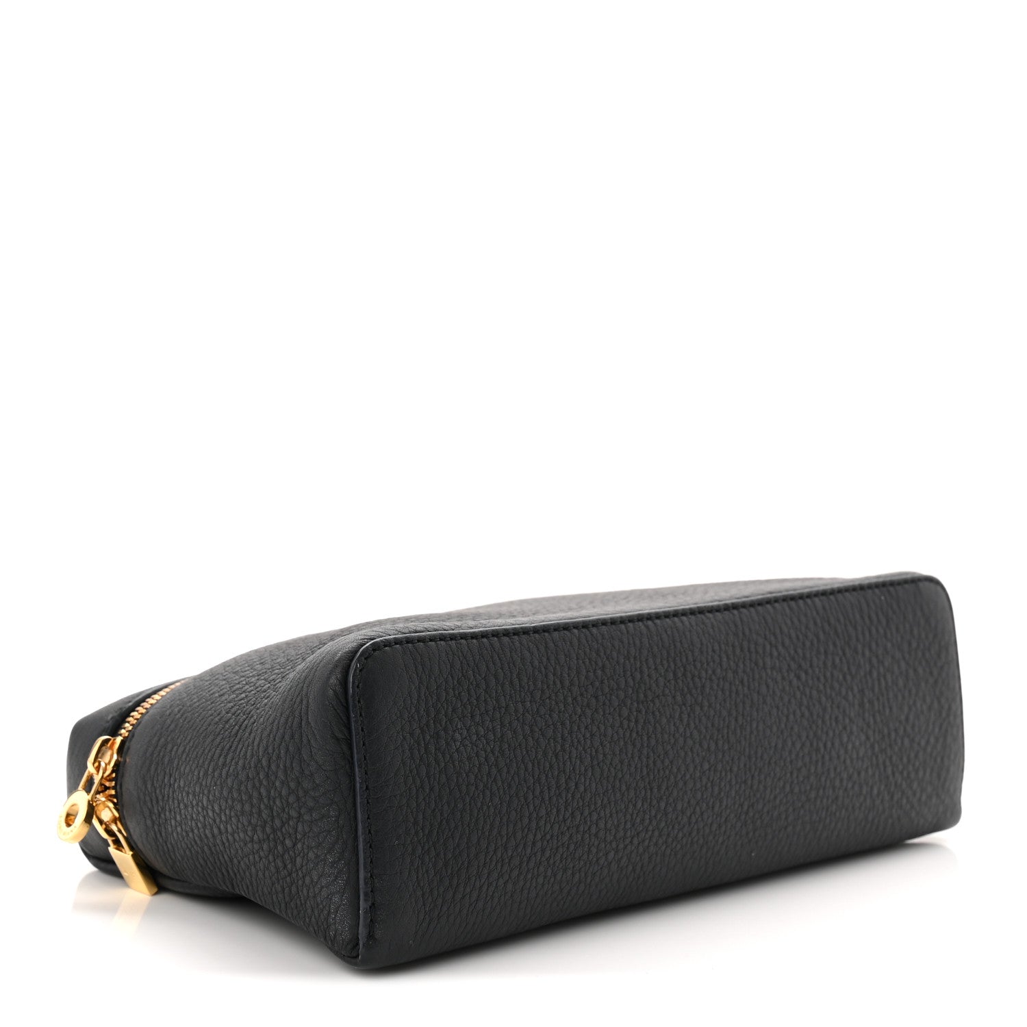 Grained Calfskin L19 Extra Pocket Pouch Navy