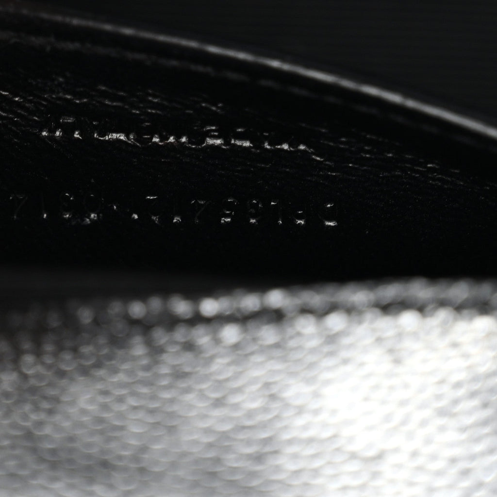 Grain De Poudre Small Monogram Kate Satchel Black
