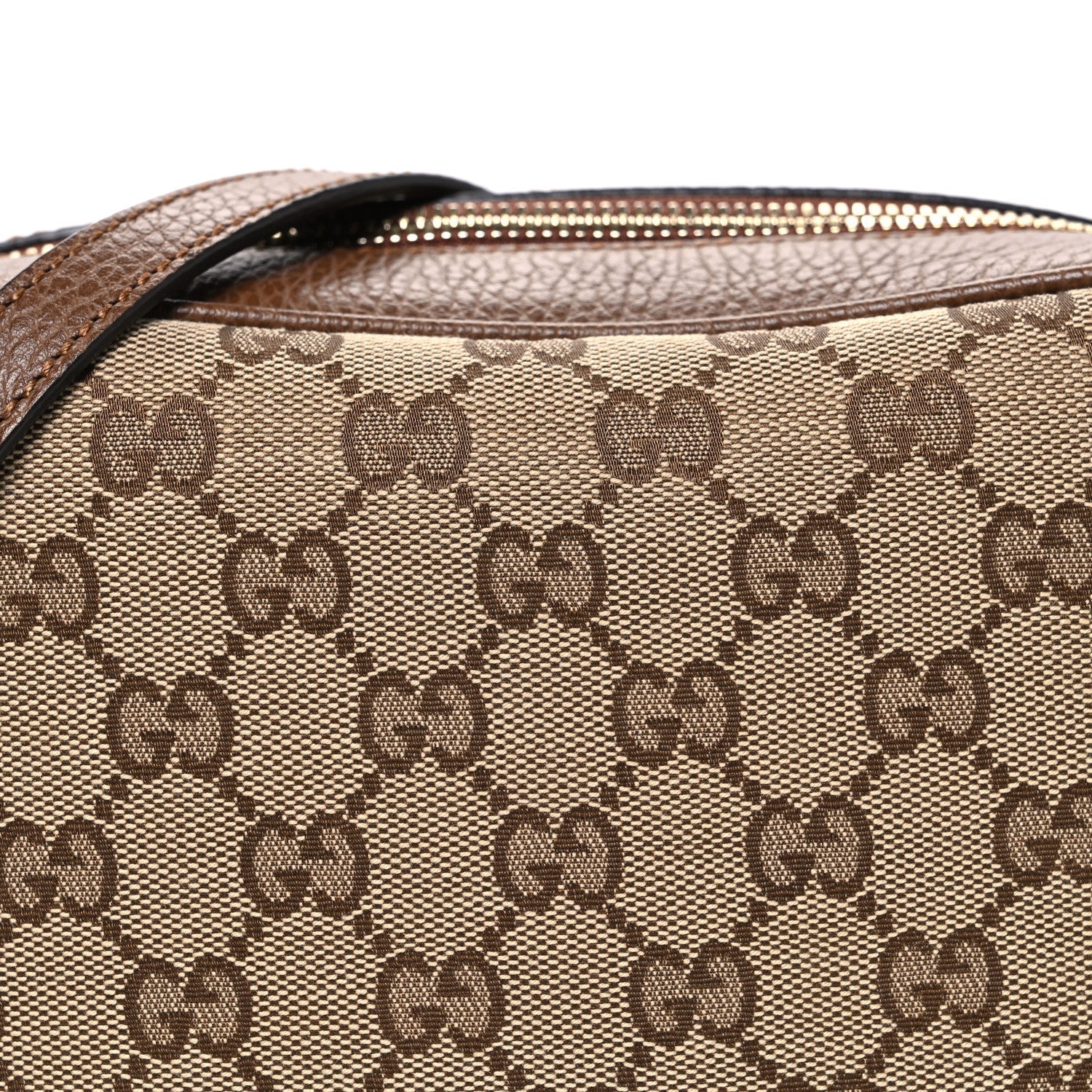 Monogram Mini Bree Messenger Bag Beige Tabacco