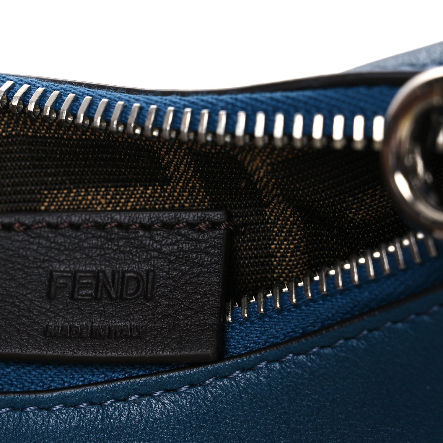 Vitello Grace Matte Nano Fendigraphy Hobo Charm Mirto