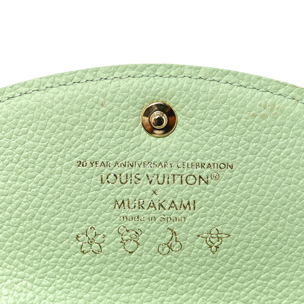 X TM Empreinte Monogram Rosalie Coin Purse Green Tea