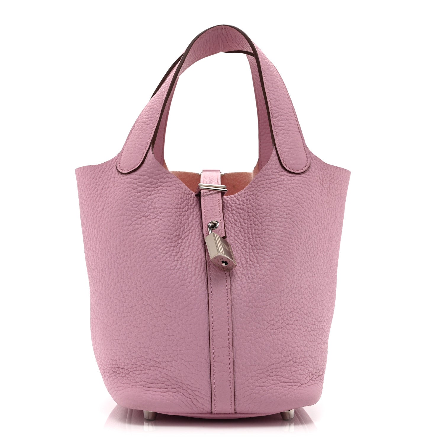Taurillon Clemence Picotin Lock 18 PM Mauve Sylvestre